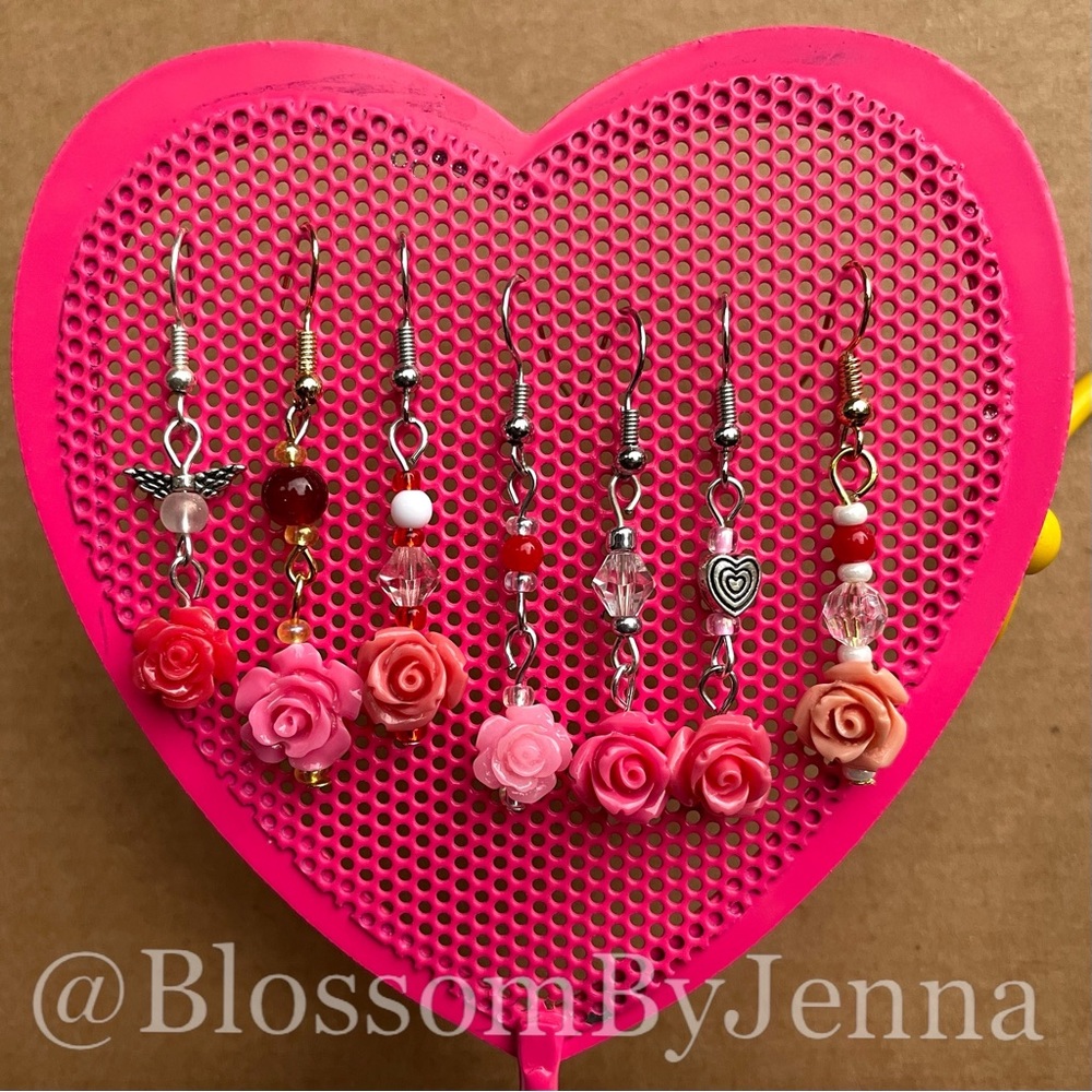 🌹ROSE EARRINGS 🌹